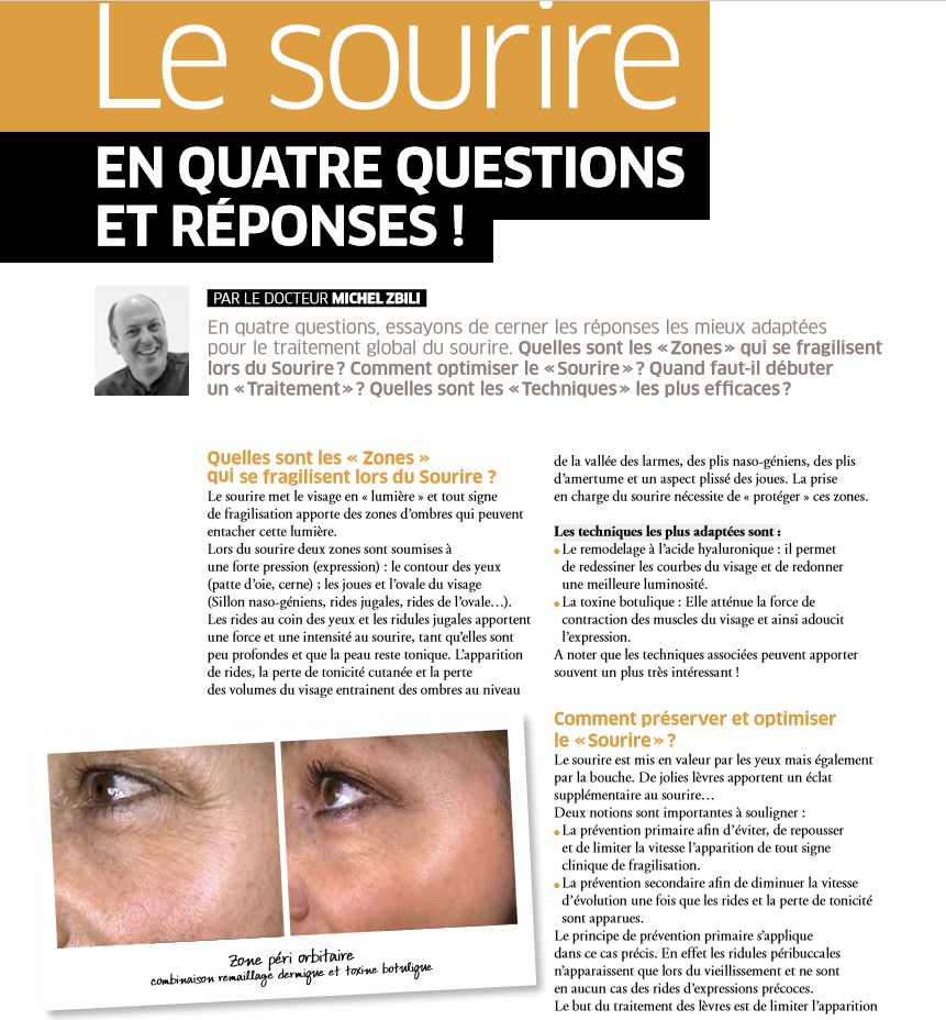 Dr Michel ZBILI > Articles